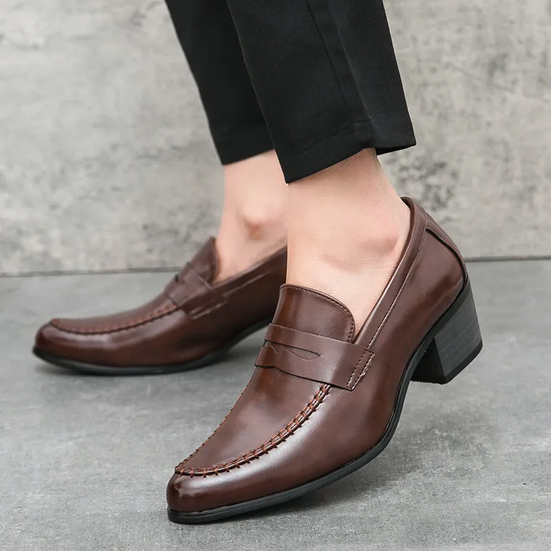 Vittorio - Leather Penny Loafers