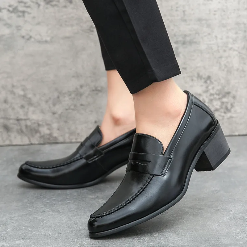 Vittorio - Leather Penny Loafers
