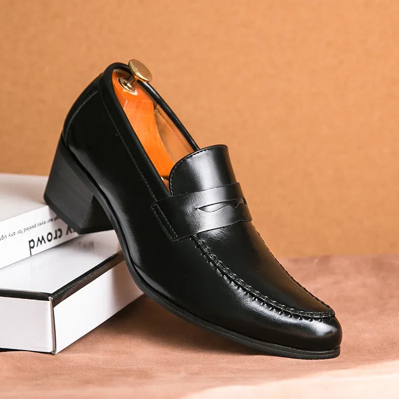 Vittorio - Leather Penny Loafers