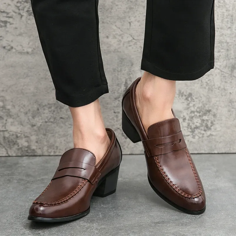 Vittorio - Leather Penny Loafers