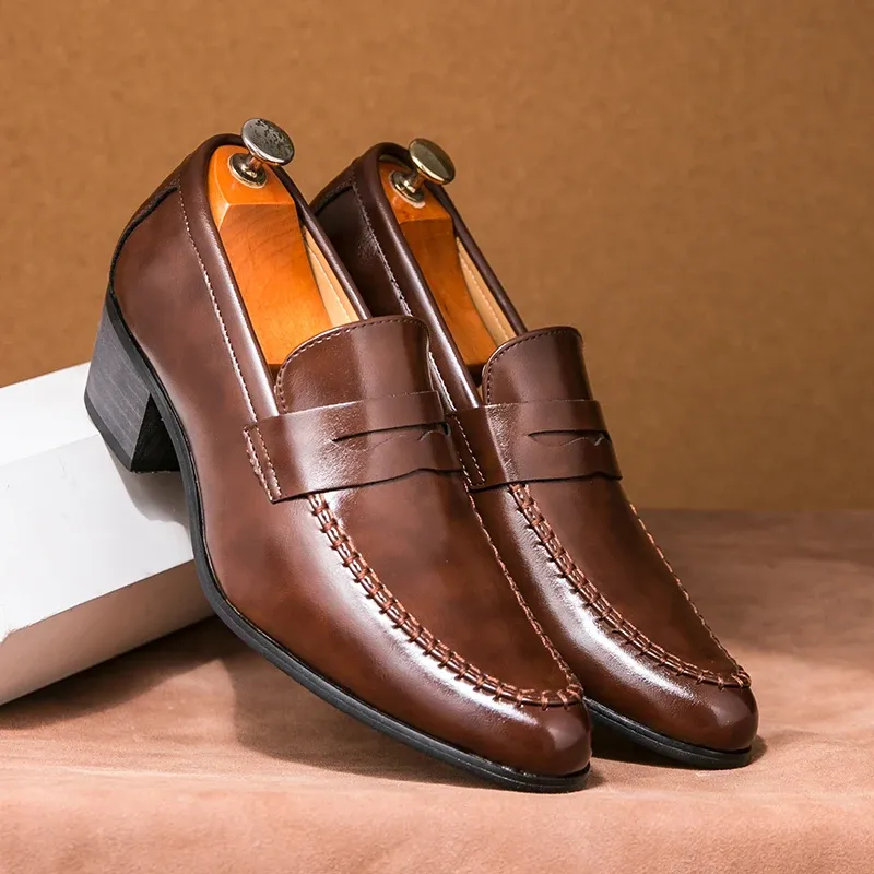 Vittorio - Leather Penny Loafers
