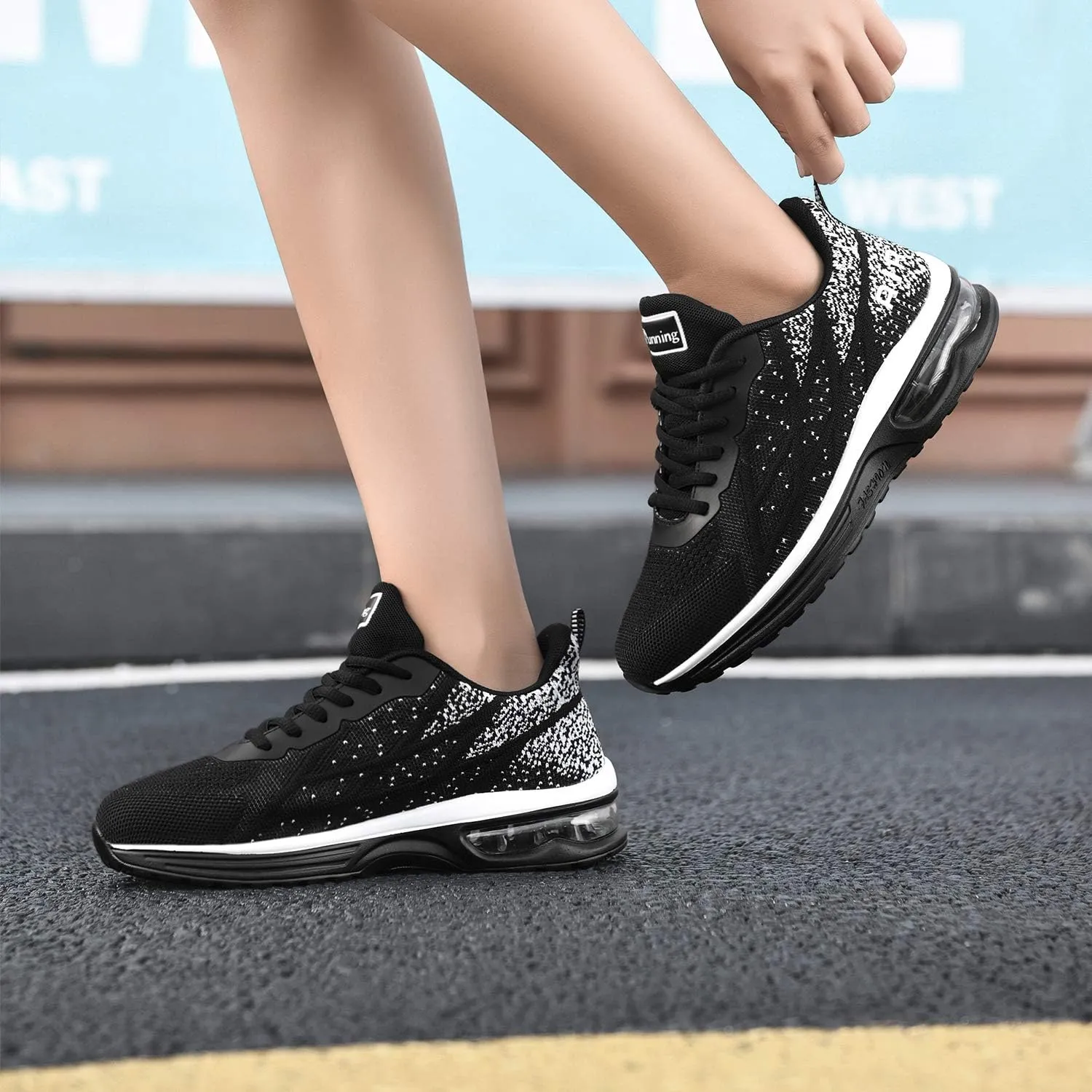 Women Air Running Sneakers Lightweight Walking Athletic Gym Sports Tennis Shoes