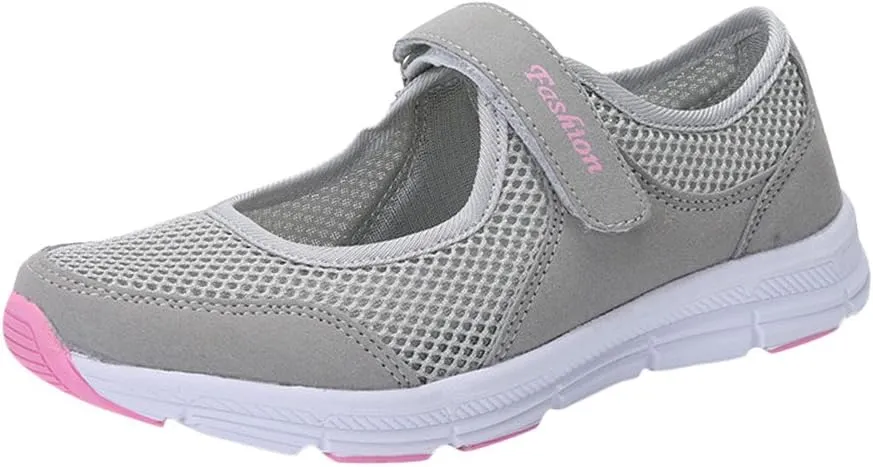 Women's Fashion Sneaker Non Slip Breathable Lightweight Comfortable Lace Up Womens Walking Shoes Wide Width Wide Toe Box Loafers Women Cheap Sneakers for Women