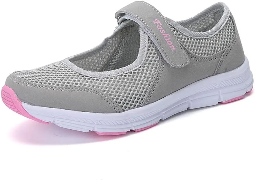 Women's Fashion Sneaker Non Slip Breathable Lightweight Comfortable Lace Up Womens Walking Shoes Wide Width Wide Toe Box Loafers Women Cheap Sneakers for Women
