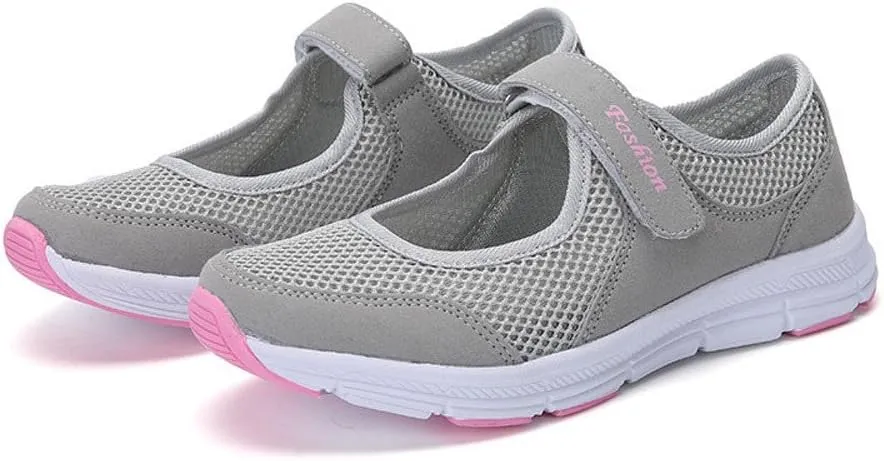 Women's Fashion Sneaker Non Slip Breathable Lightweight Comfortable Lace Up Womens Walking Shoes Wide Width Wide Toe Box Loafers Women Cheap Sneakers for Women
