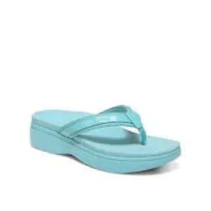 Womens Vionic Sunrise High Tide II Flip Flop - Aqua