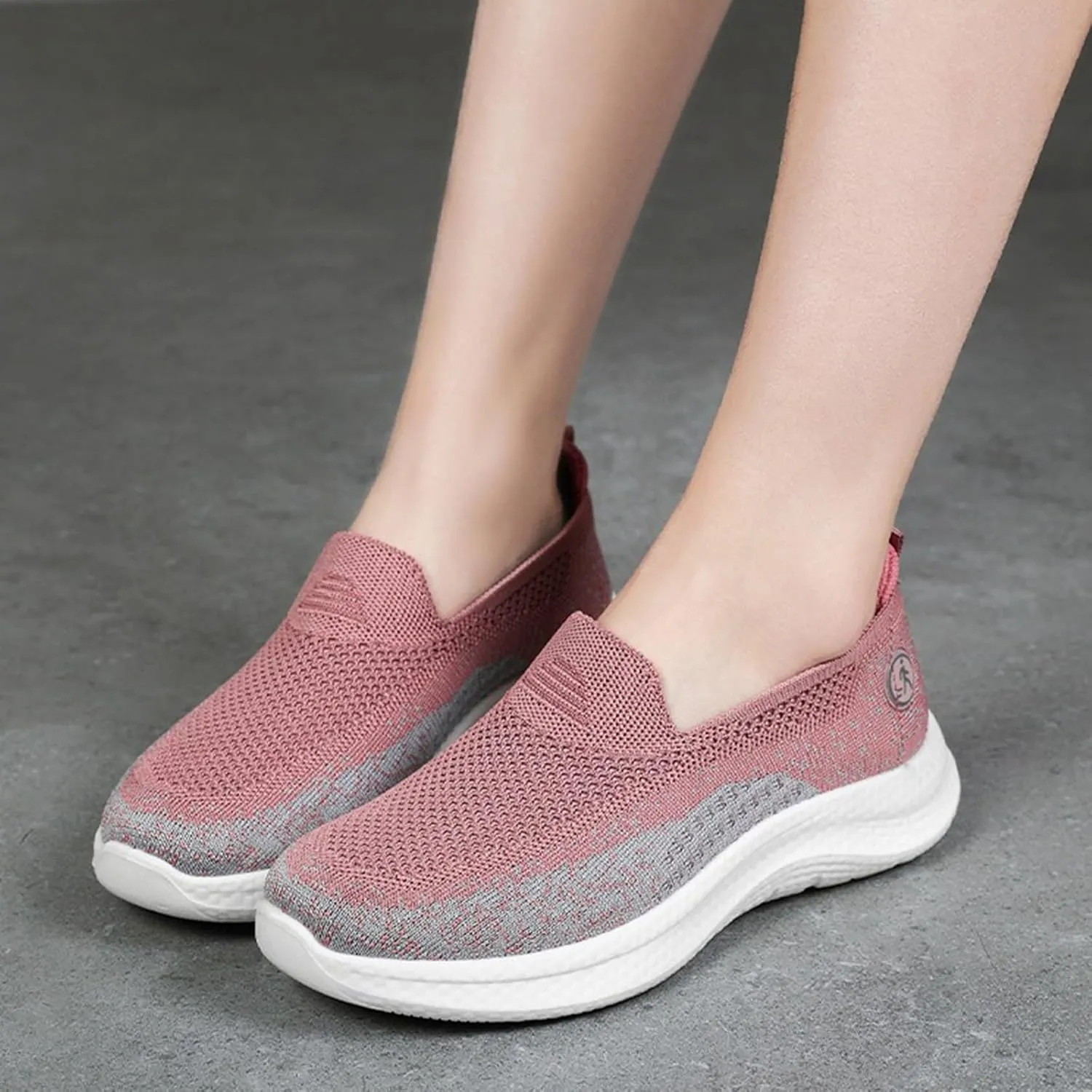 Women's Walking Shoes Slip On Running Sneakers Casual Workout Tennis Walking Casual Shoes