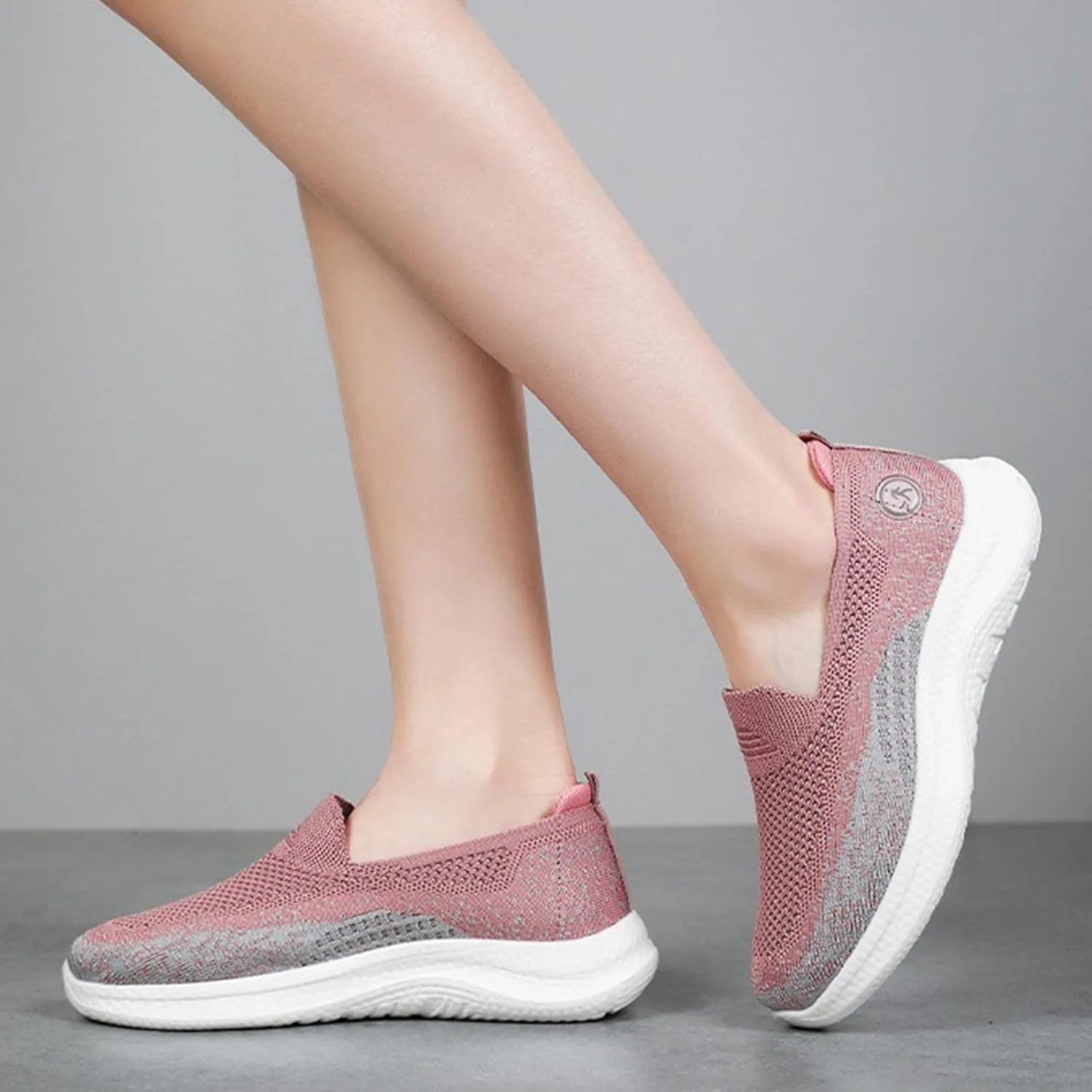 Women's Walking Shoes Slip On Running Sneakers Casual Workout Tennis Walking Casual Shoes