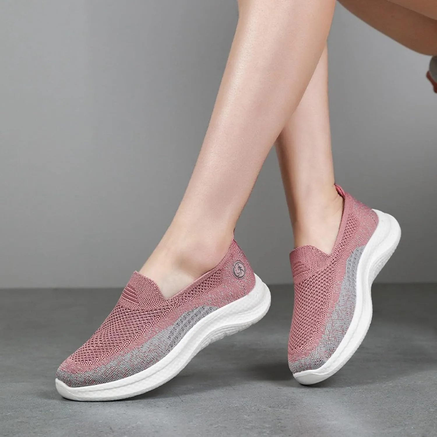 Women's Walking Shoes Slip On Running Sneakers Casual Workout Tennis Walking Casual Shoes