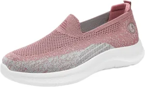 Women's Walking Shoes Slip On Running Sneakers Casual Workout Tennis Walking Casual Shoes