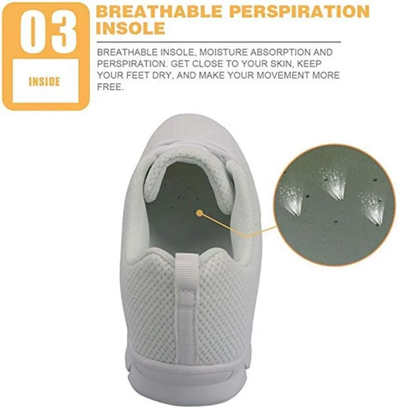 XYZCANDO Men Shoes Casual Athletic Shoes Walking Running Shoes Mesh Breathable Running Shoes